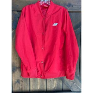 New Balance men’s small red coaches jacket